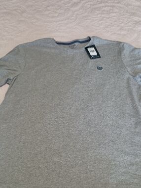 Chaps Gray Heather Short-Sleeve Crew Tee